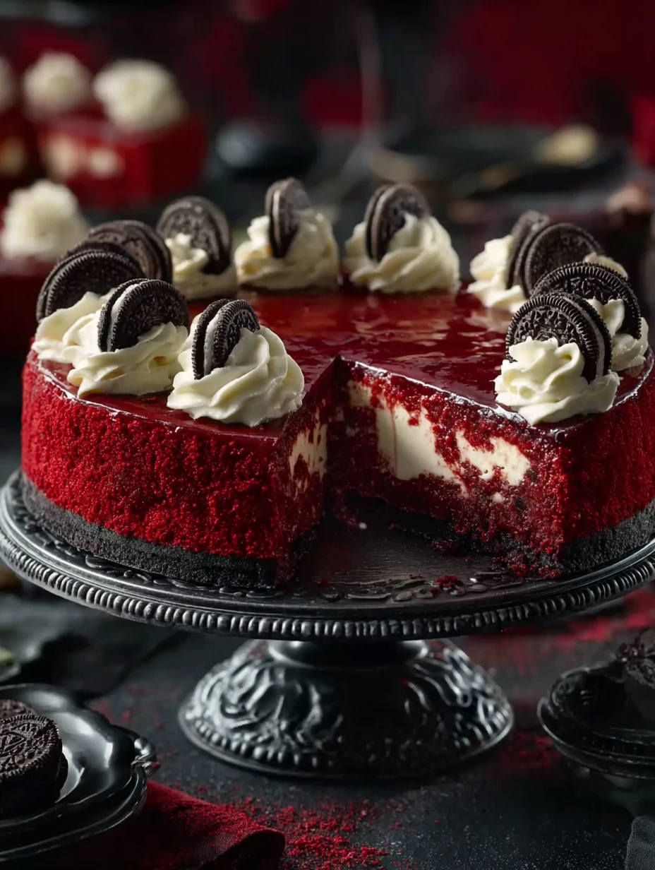 Quick Recipe: Vampire Bite Red Velvet Cheesecake in 30 Min!