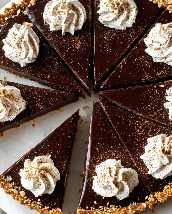 Vegan Gingerbread Chocolate Tart Recipe Easy Vegan Gingerbread Tart Gluten Free Vegan Chocolate Tart Homemade Vegan Ginger...