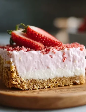 Vegan No-bake Strawberry Cheesecake Recipe Easy Vegan Strawberry Crunch Cheesecake Homemade Vegan Strawberry Cheesecake No...