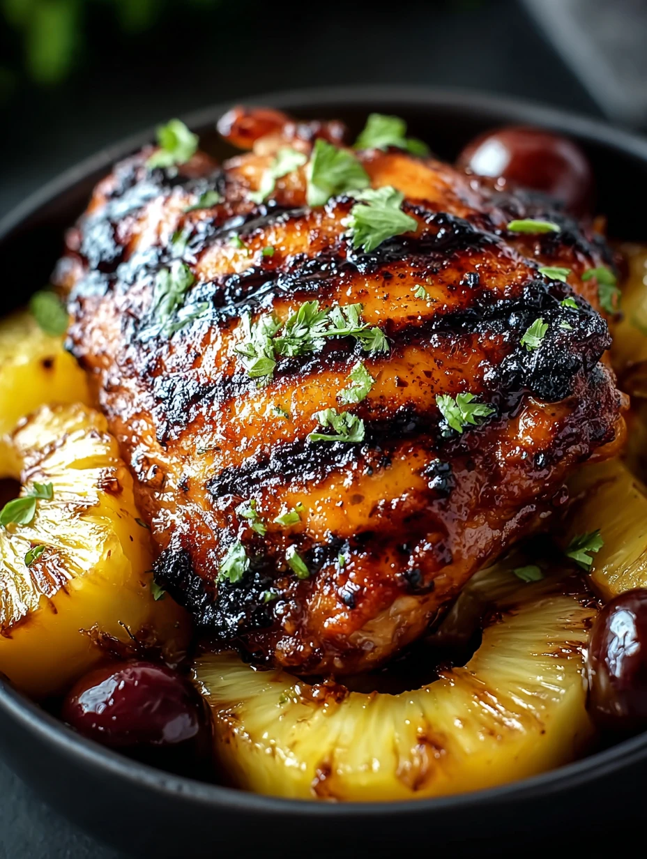 Zesty Grilled Pineapple Chicken Recipe Easy Grilled Pineapple Chicken Summer Best Grilled Pineapple Chicken Ideas Summer B...