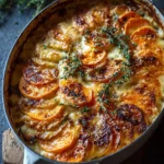 Best Cheesy Root Veggie Gratin Recipe Creamy Root Vegetable Gratin Delicious Cheesy Root Veggie Bake Easy Cheesy Root Vegg...