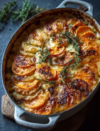 Best Cheesy Root Veggie Gratin Recipe Creamy Root Vegetable Gratin Delicious Cheesy Root Veggie Bake Easy Cheesy Root Vegg...