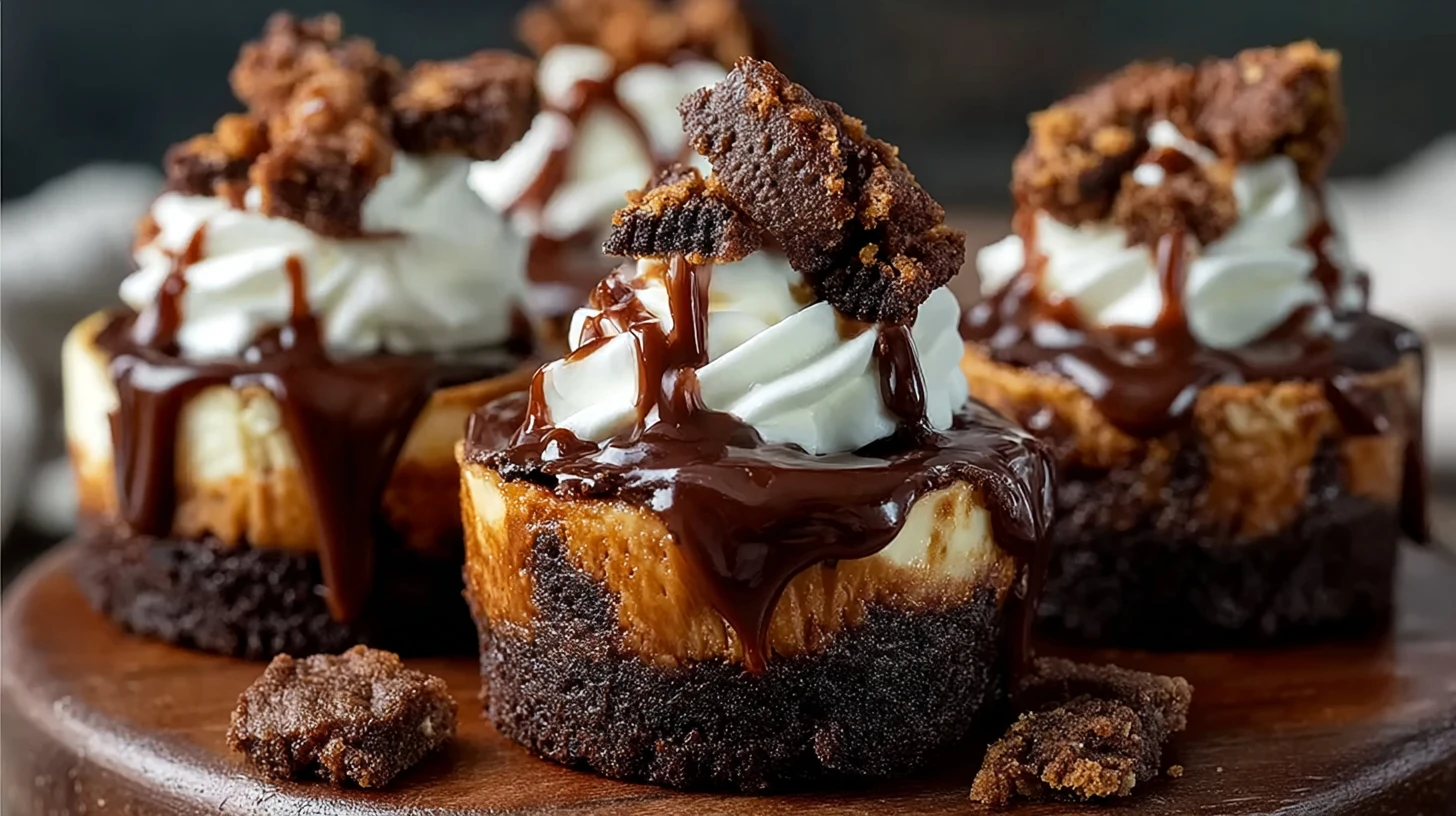 Best Loaded Brownie Cheesecake Cup Recipe Easy Loaded Brownie Cheesecake Cups How To Make Loaded Brownie Cheesecake Cup Gl...