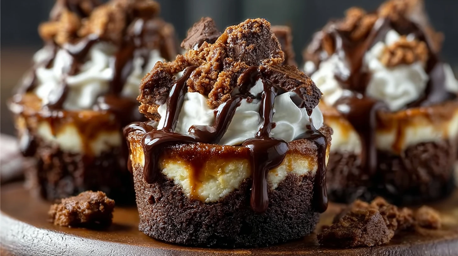 Loaded Brownie Cheesecake Cup