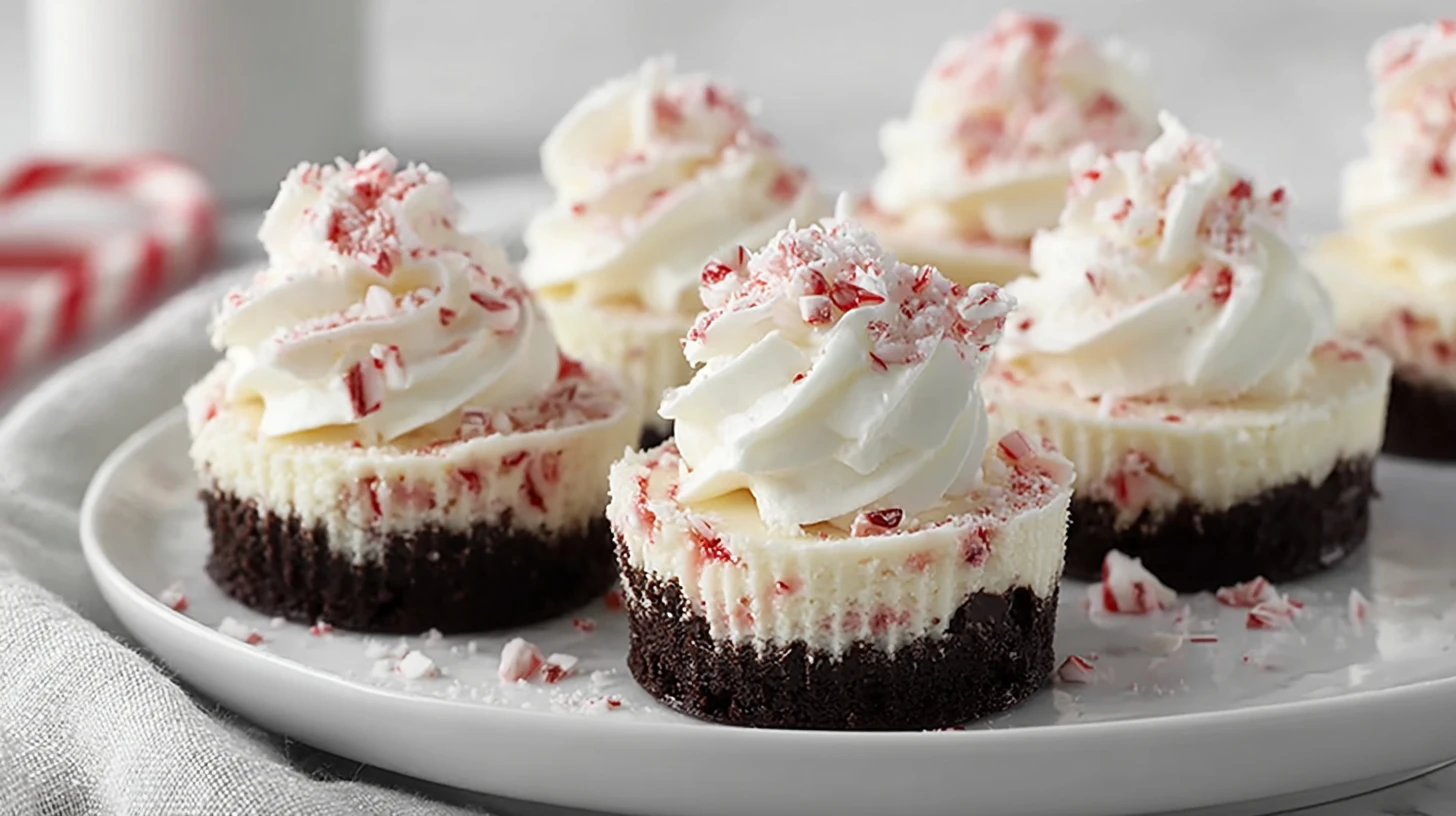 Best Peppermint Cheesecake Recipe Peppermint Cheesecake For Christmas No-bake Peppermint Cheesecake Ideas Gluten-free Pepp...