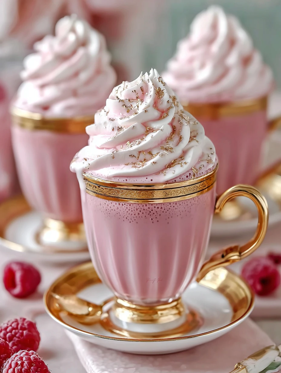 Best Raspberry Hot Chocolate Recipe Homemade Raspberry Chocolate Drink Luxury Raspberry Hot Cocoa Winter Raspberry Hot Cho...