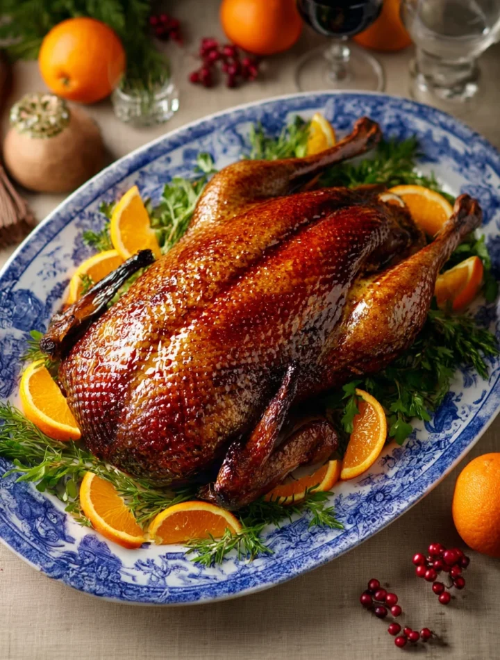 Best Roasted Duck A L’orange Recipe How To Make Duck A L’orange For Christmas Easy Duck A L’orange Preparation Tips ...