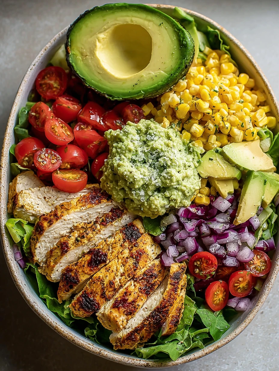 Make the Perfect Power Lunch: Charred Chicken Avocado Salad