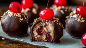 Cherry Bourbon Extract Balls