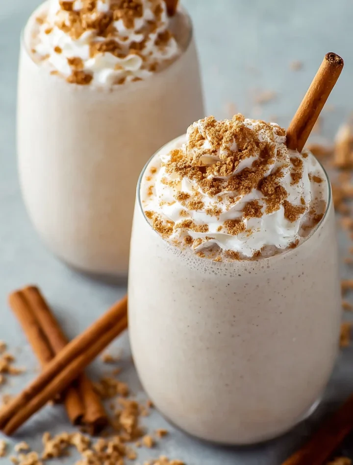 Cinnamon Roll Protein Shake Recipe Best Cinnamon Roll Protein Shake Healthy Cinnamon Protein Shake For Breakfast High Prot...