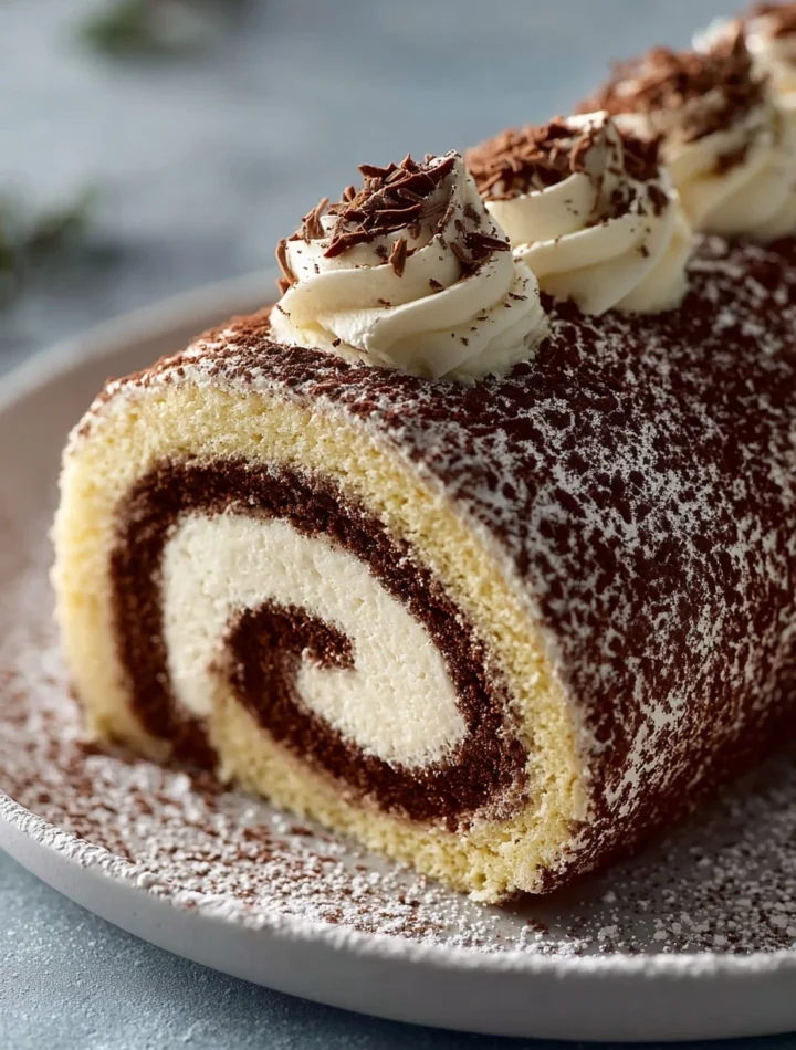Decadent Tiramisu Yule Log Recipe How To Make A Tiramisu Yule Log Best Tiramisu Yule Log For Christmas Tiramisu Yule Log H...