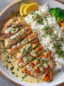 Quick & Tasty: 30-Min Creamy Lemon Garlic Chicken Bowls