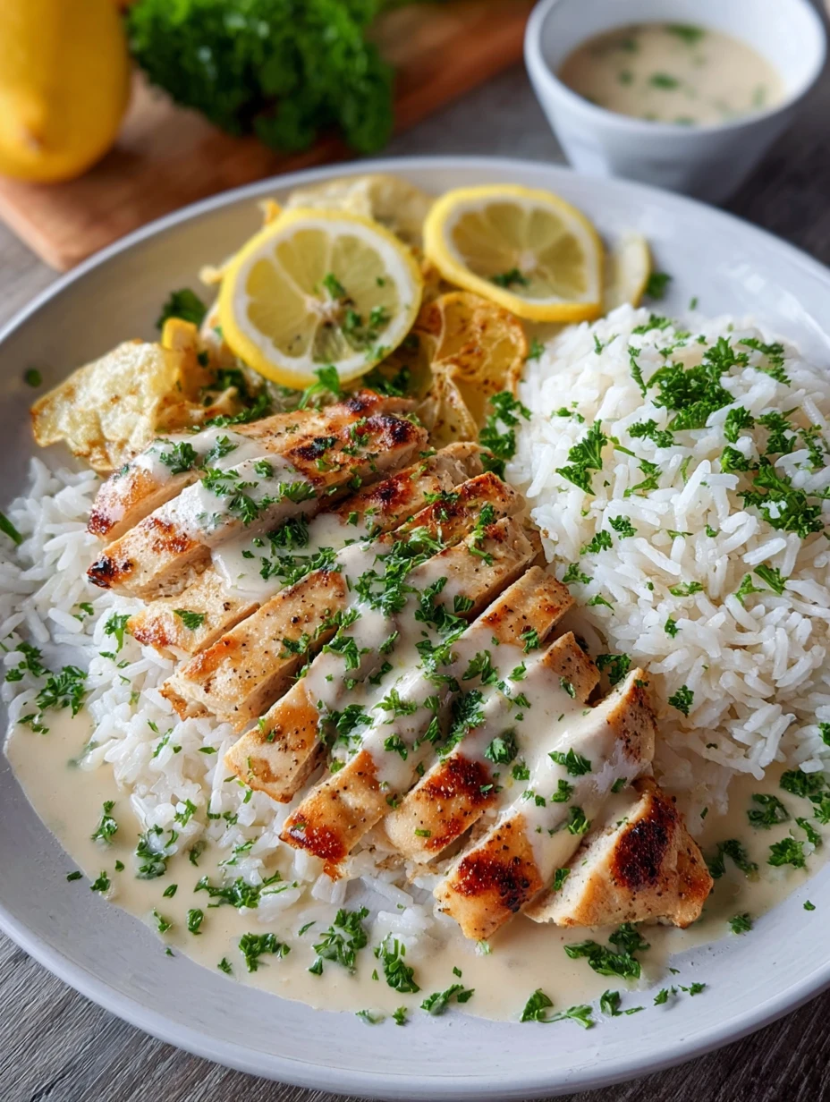 Easy Lemon Garlic Chicken Recipe Creamy Lemon Chicken Bowl Dinner 30 Minute Garlic Chicken Recipe Quick Creamy Chicken Din...