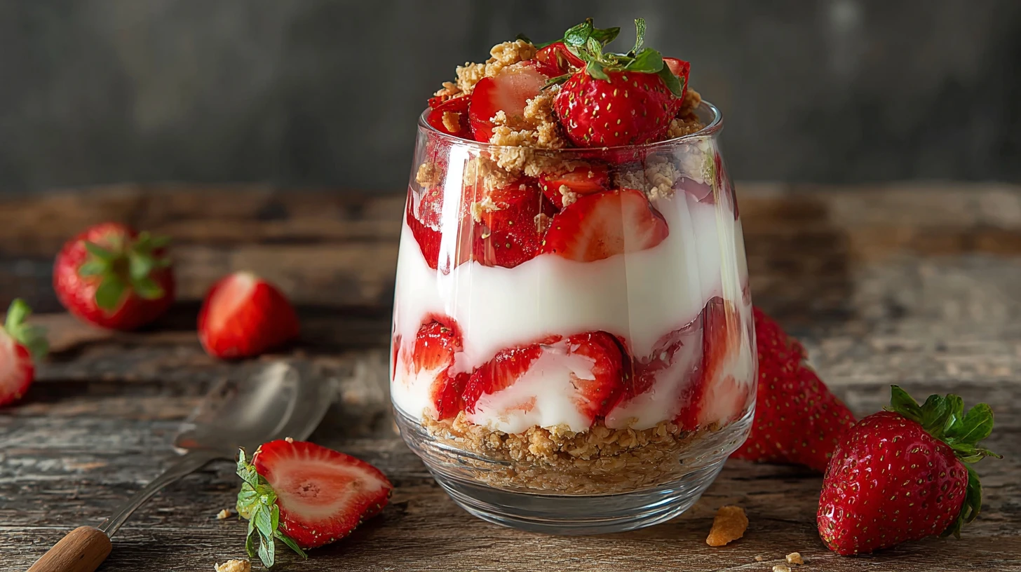 Effortless Strawberry Parfait Recipe in 10 Minutes!