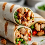 Easy Teriyaki Chicken Wrap Recipe Healthy Teriyaki Chicken Wrap Ideas Quick Dinner Recipes Teriyaki Wrap Low-calorie Teriy...