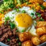 Healthy Hash Brown Breakfast Bowl Recipe Gluten-free Hash Brown Breakfast Bowl Vegan Hash Brown Breakfast Bowl Ideas Low C...