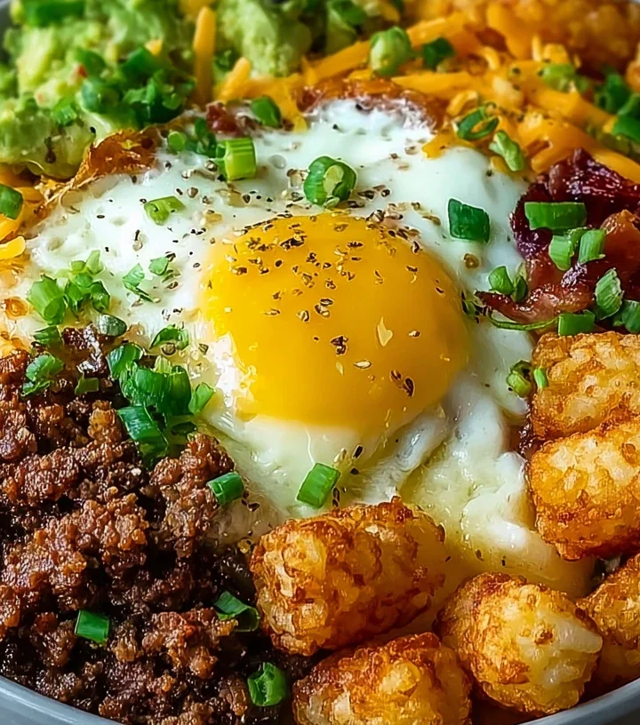 Healthy Hash Brown Breakfast Bowl Recipe Gluten-free Hash Brown Breakfast Bowl Vegan Hash Brown Breakfast Bowl Ideas Low C...