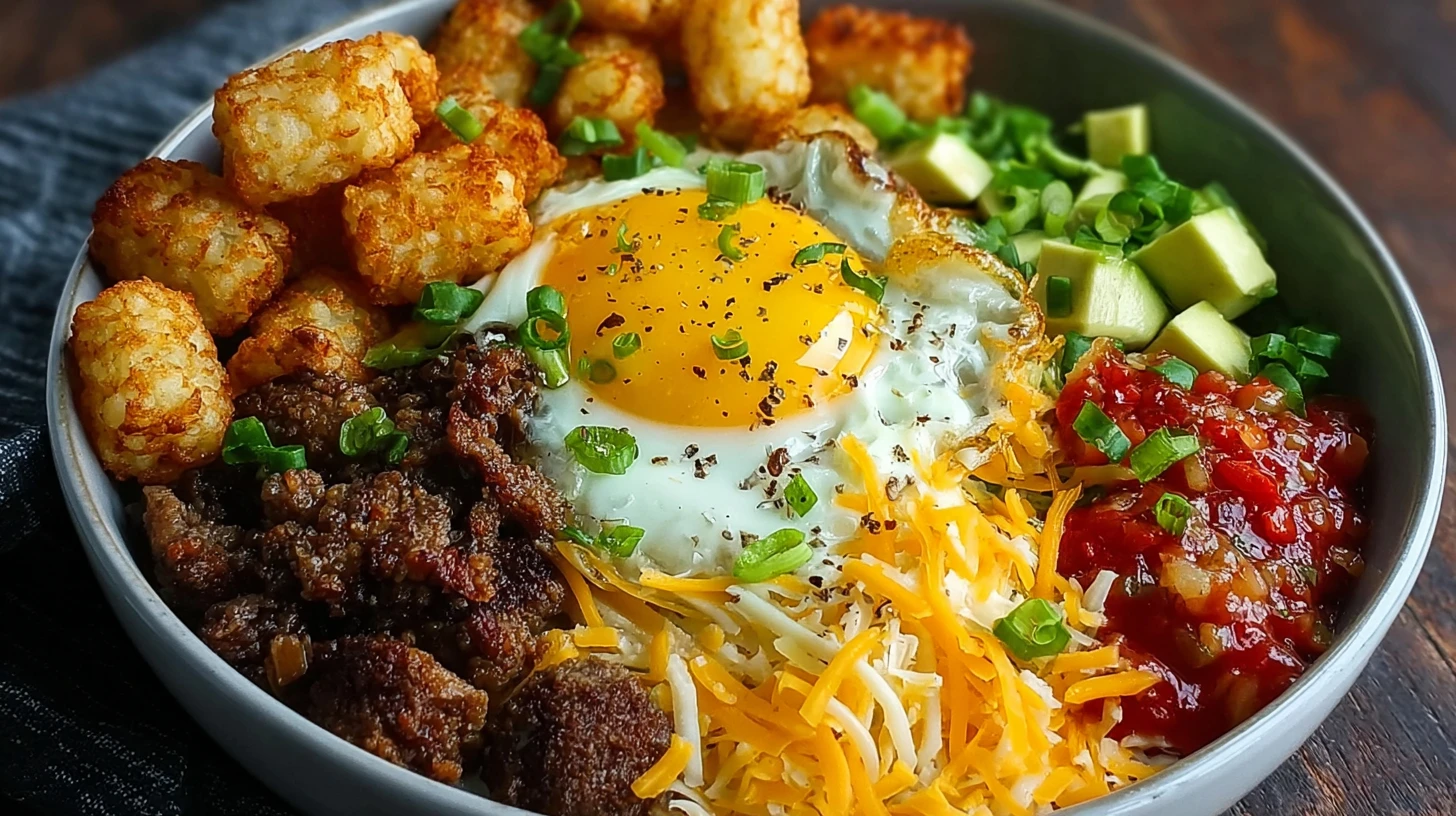 Healthy Hash Brown Breakfast Bowl Recipe Gluten-free Hash Brown Breakfast Bowl Vegan Hash Brown Breakfast Bowl Ideas Low C...