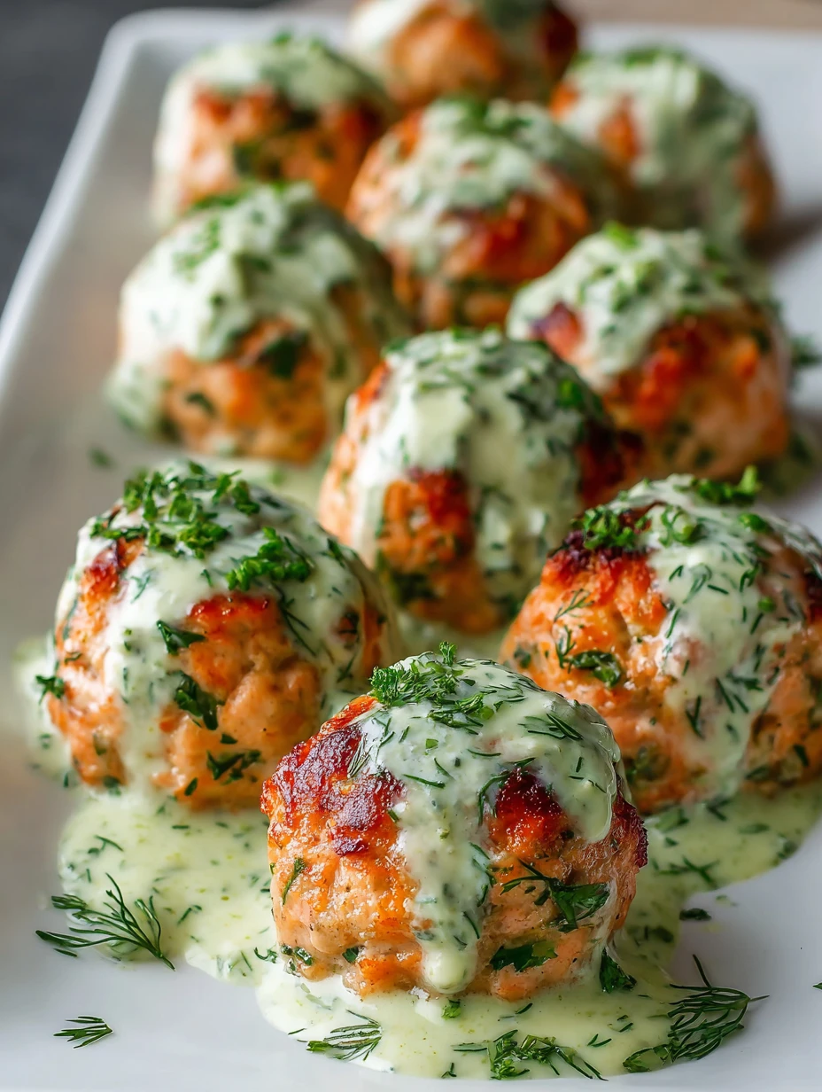 Healthy Salmon Meatball Recipes Baked Salmon Meatballs Low Carb Juicy Salmon Meatball Quick Dinner Easy Salmon Meatballs G...
