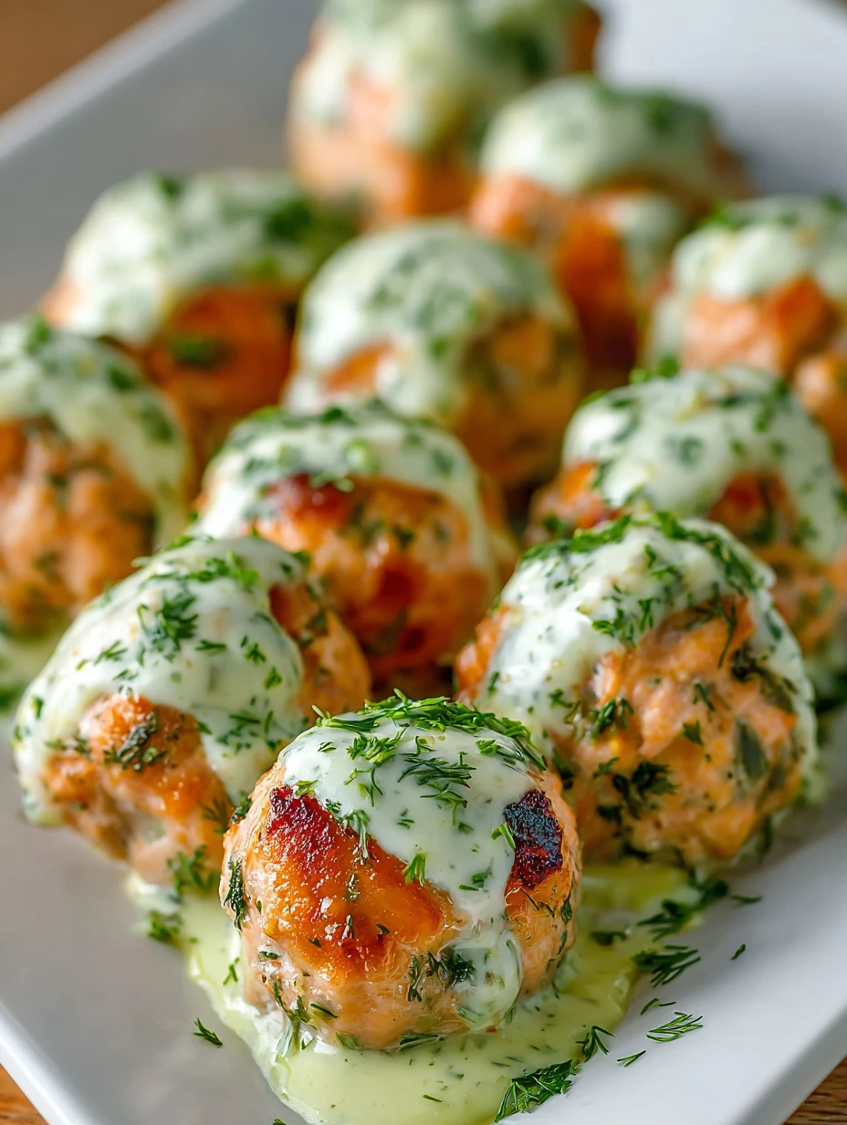 Healthy Salmon Meatball Recipes Baked Salmon Meatballs Low Carb Juicy Salmon Meatball Quick Dinner Easy Salmon Meatballs G...