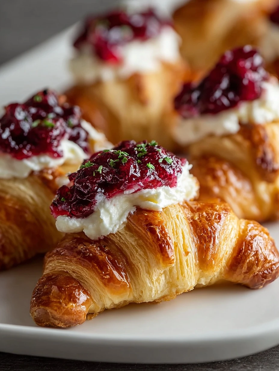 Heavenly Cranberry Cream Cheese Bites Recipe Best Cranberry Crescent Roll Desserts Cream Cheese And Cranberry Crescent Rol...