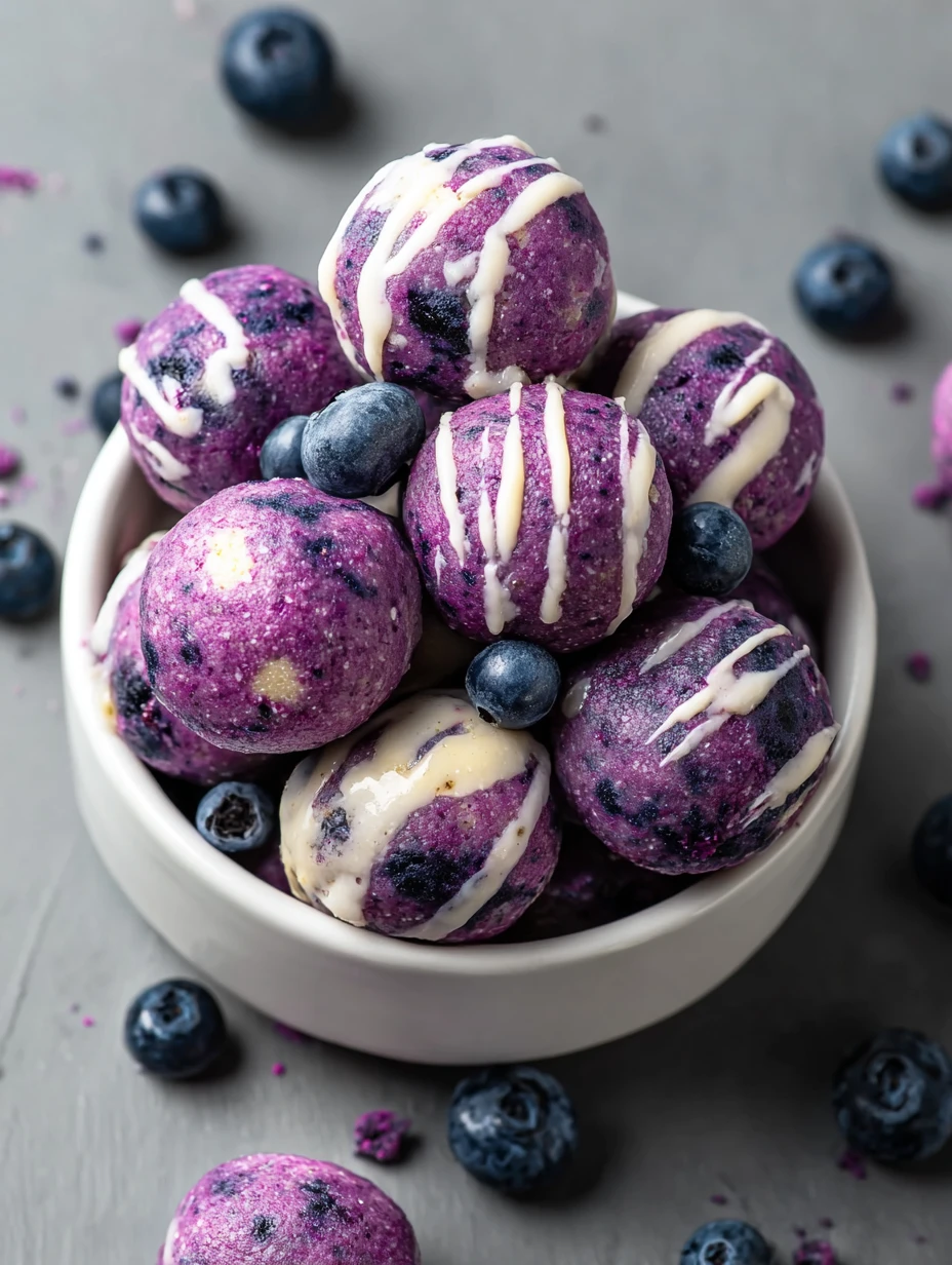 3 Secrets to Perfect Blueberry Cheesecake Protein Bites