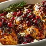 Honey Cranberry Chicken Bake Recipe Easy Cranberry Honey Chicken Bake Honey Cranberry Chicken With Ricotta Ricotta Cheese ...