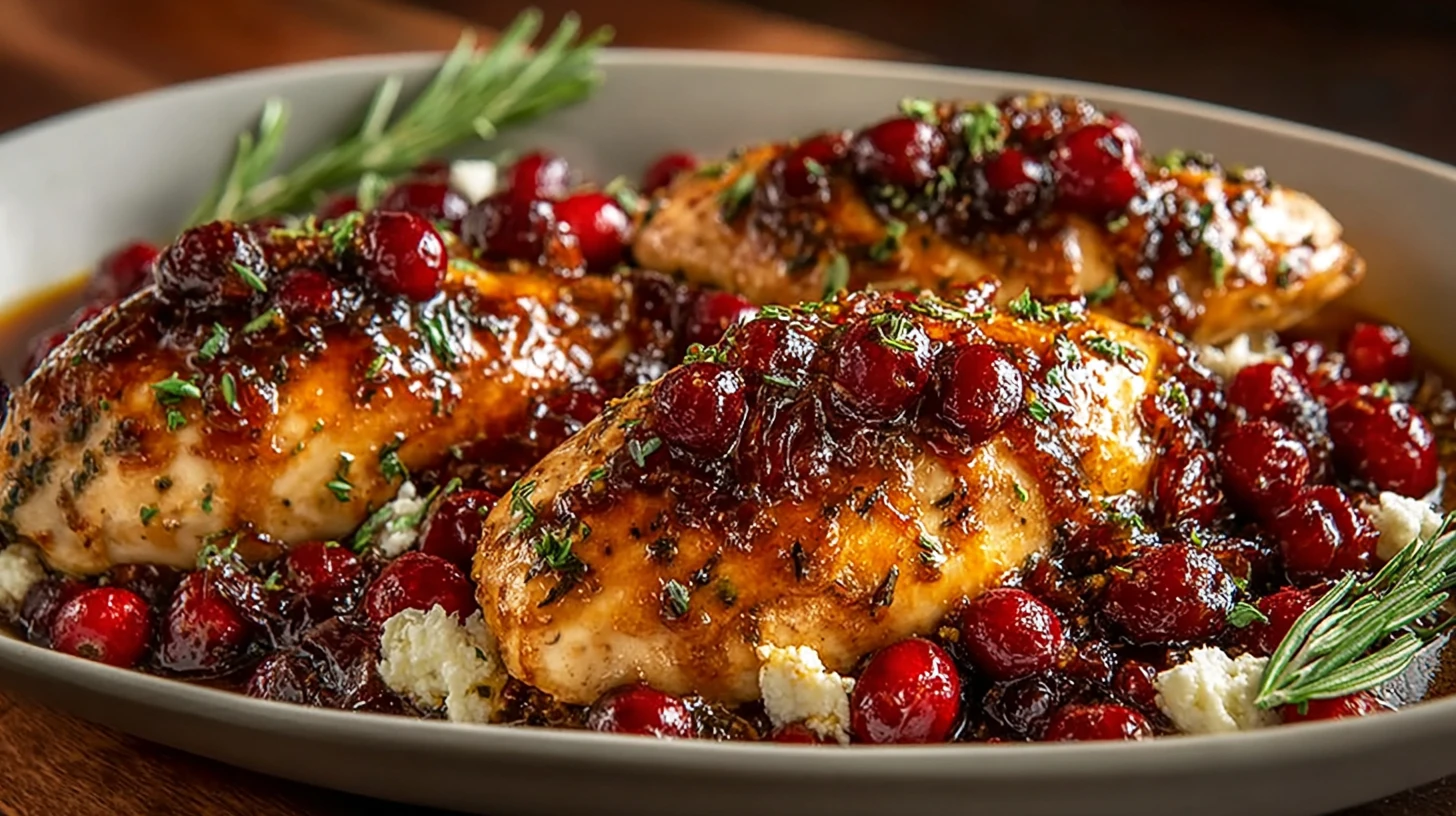 Honey Cranberry Chicken Bake Recipe Easy Cranberry Honey Chicken Bake Honey Cranberry Chicken With Ricotta Ricotta Cheese ...