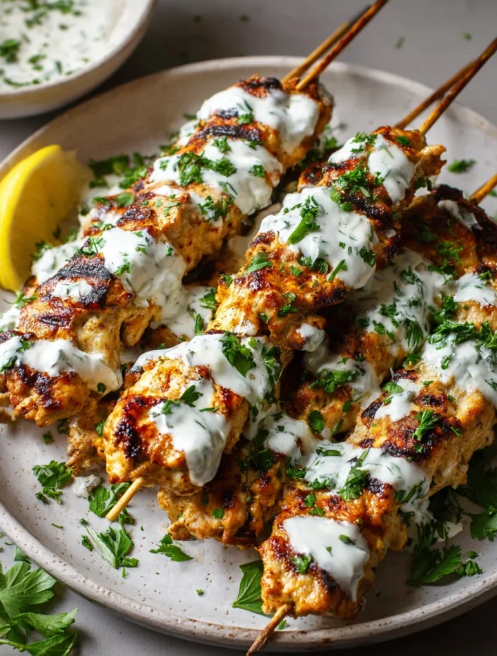 Juicy Chicken Kofta Recipe Creamy Garlic Yogurt Sauce How To Make Chicken Kofta Best Yogurt Sauce For Kofta Chicken Kofta ...