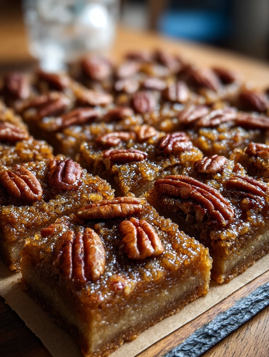 5 Easy Steps to Keto Pecan Pie Bars: Quick Holiday Treat
