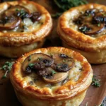 Mini Mushroom Gruyère Pot Pies Recipe Easy Mushroom Gruyère Mini Pies Best Cheese For Mushroom Pot Pies Fall Comfort Foo...