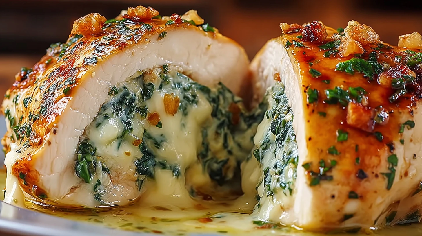 Ruth’s Chris Stuffed Chicken Copycat recipe