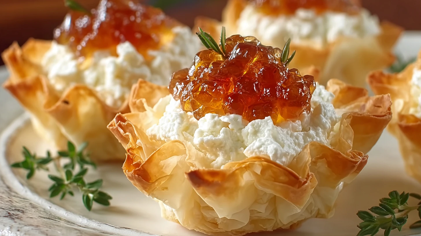 Pepper Jelly Cream Cheese Appetizer Dip and Bites