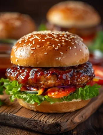 Chicken Teriyaki Burgers