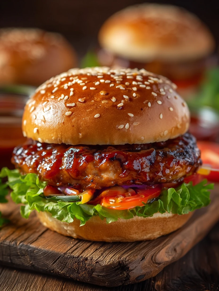 Chicken Teriyaki Burgers