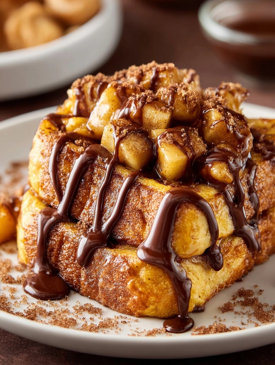 Churro Stuffed French Toast