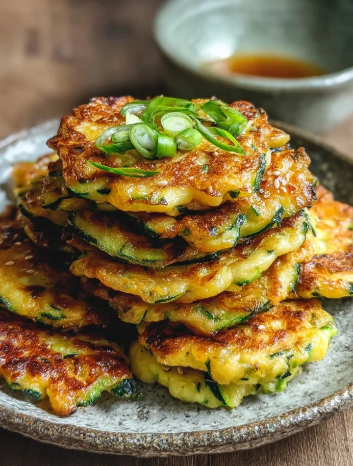 Crispy Korean Zucchini Fritters Flavorful Snacking
