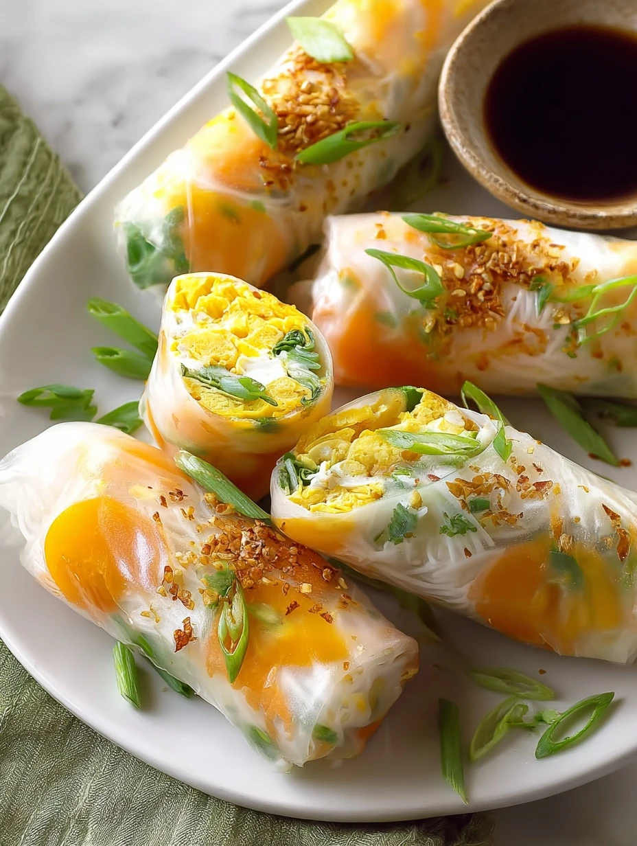 Crispy Rice Paper Egg Wraps Youll Crave Every