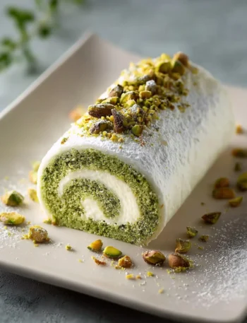 Delicious Pistachio Roll Cake Your Next Sweet Celebration