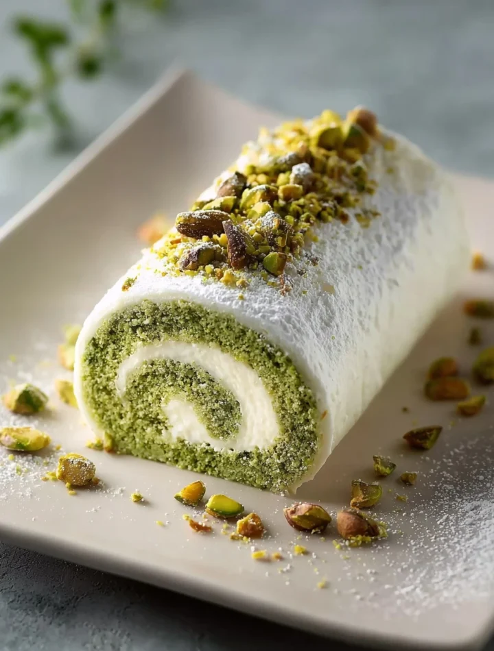 Delicious Pistachio Roll Cake Your Next Sweet Celebration