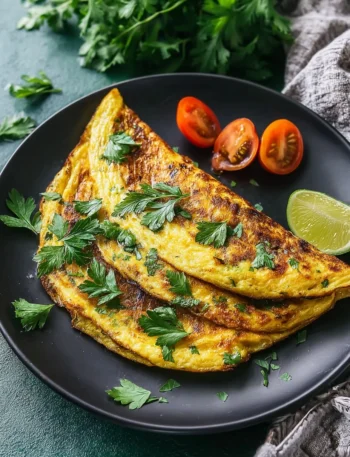 Eggplant Omelet Flavorful Twist Breakfast Bliss