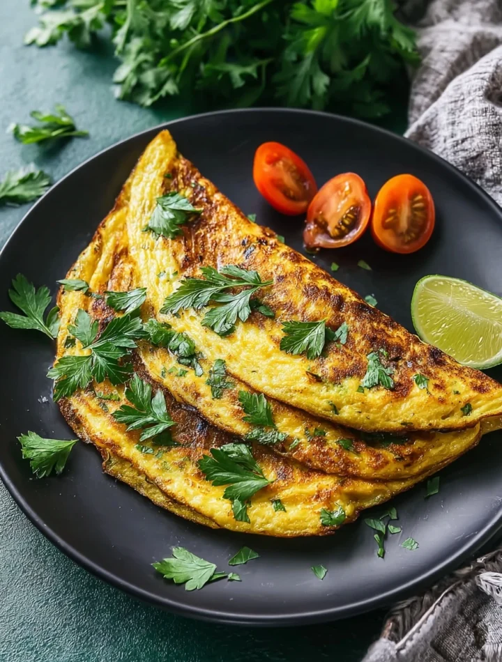 Eggplant Omelet Flavorful Twist Breakfast Bliss