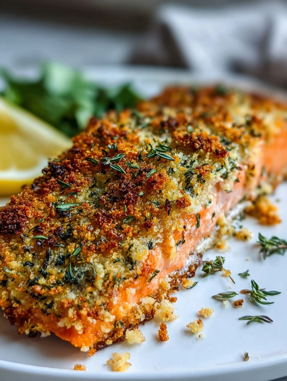 Irresistible Parmesan Crusted Baked Salmon Just Minutes