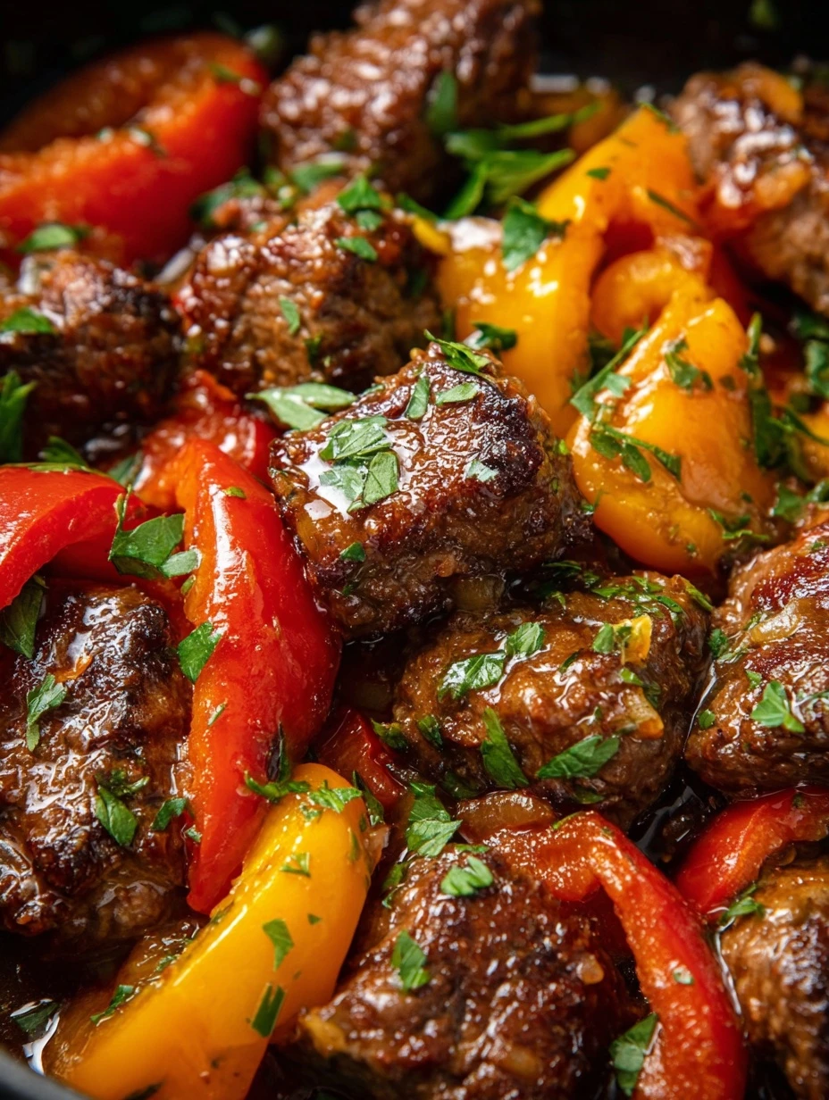 Keto Beef Pepper Steak