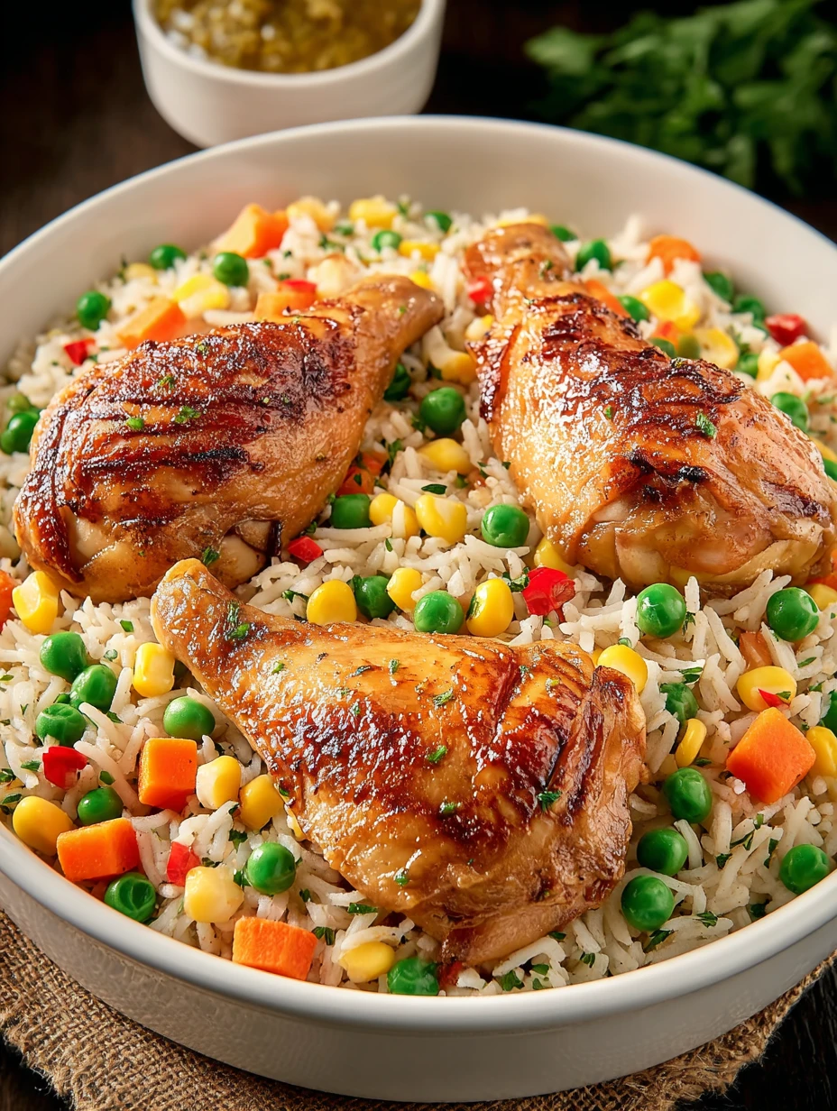 Caribbean Chicken Rice