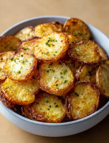 Crispy Air Fryer Sliced Potatoes