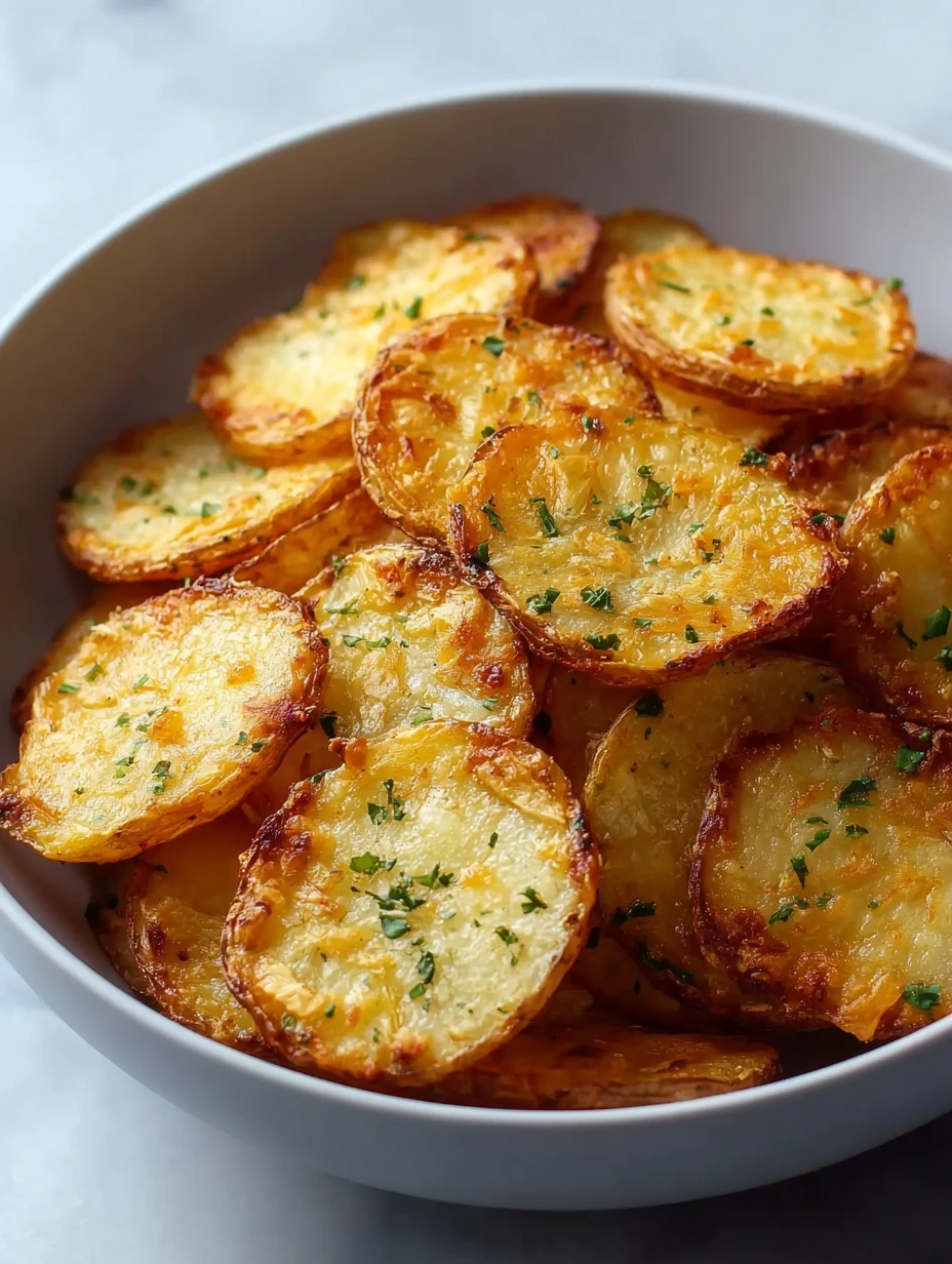 Crispy Air Fryer Sliced Potatoes