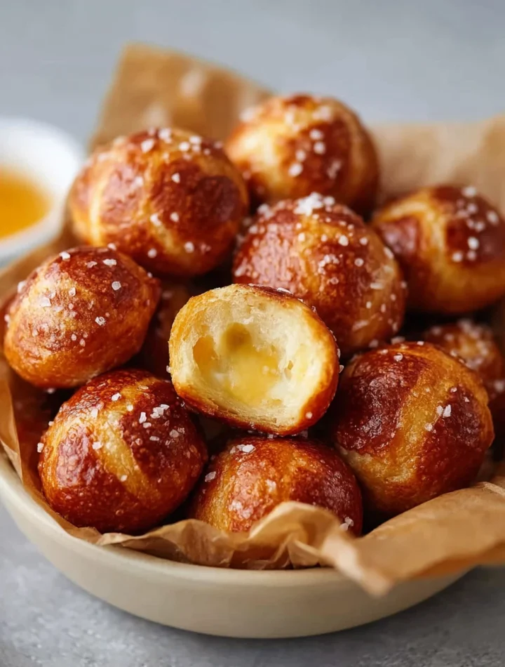 Homemade Soft Pretzel Bites