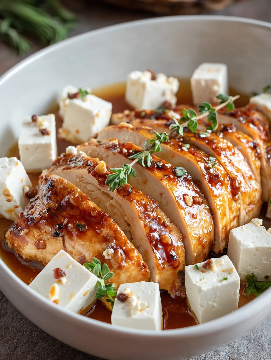 Hot Honey Feta Chicken