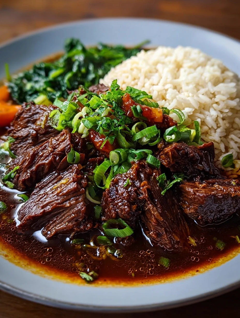 Korean Style Pot Roast